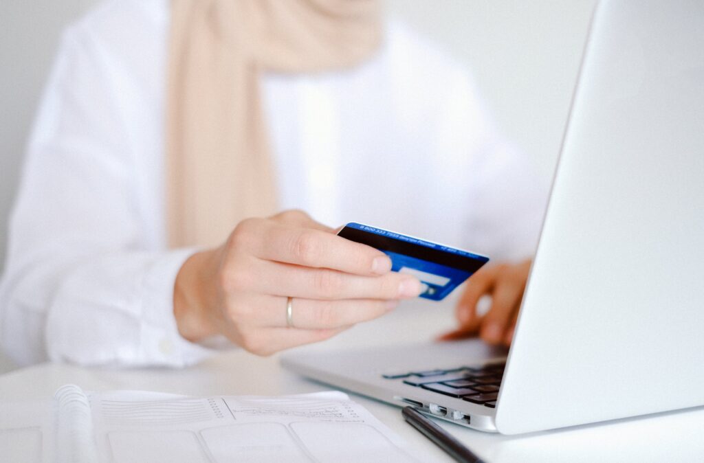 Buying online - credit card